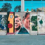 President John F. Kennedy painting